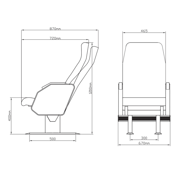 Ferry Boat Seat